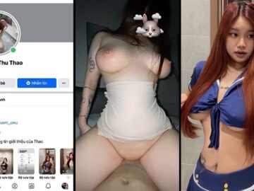 LEAK FULL Clip sex Hotgirl Nguyễn Thu Thảo IG @nttconbuom_uu Địt nhau vú to lồn múp vs trai